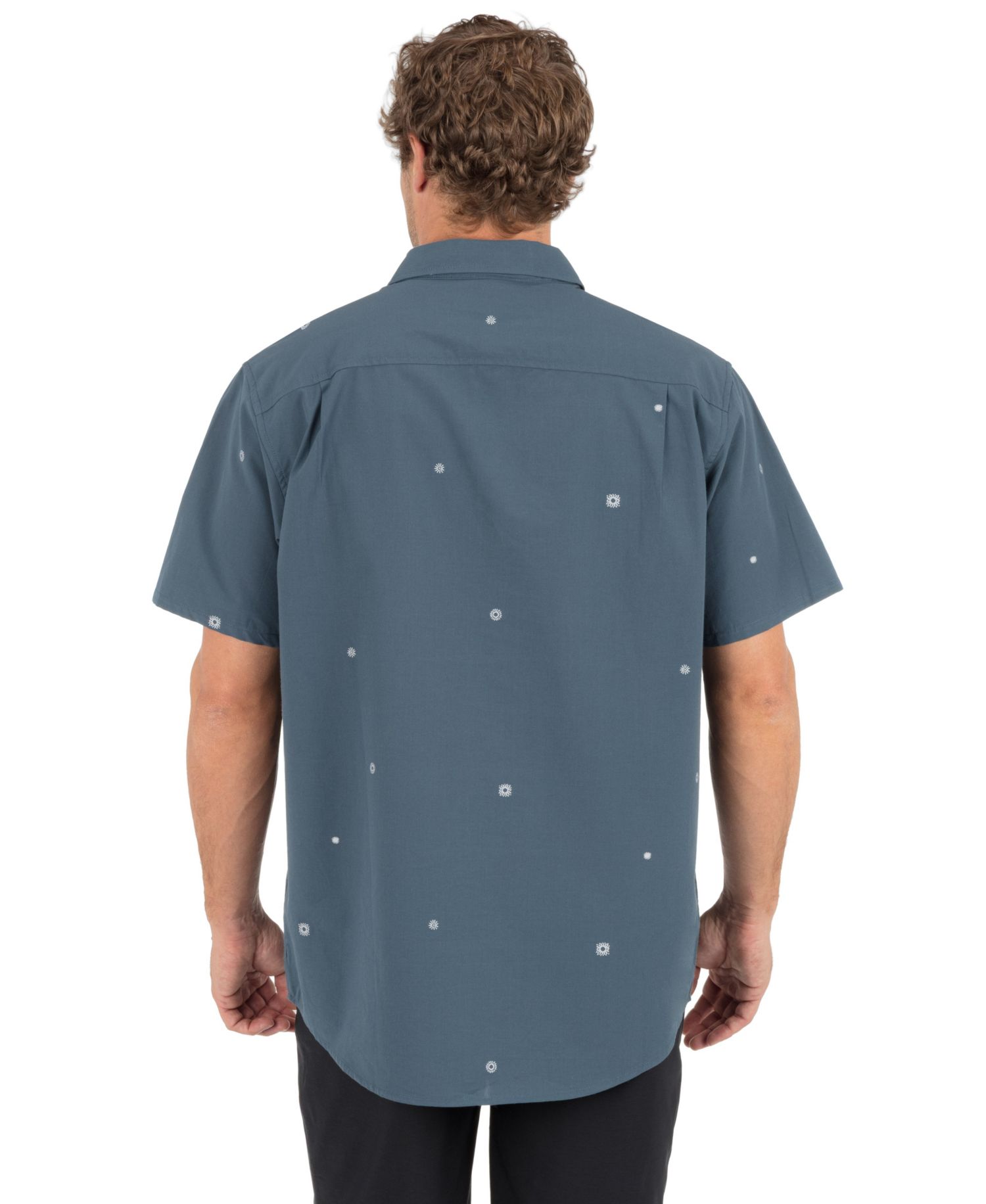 Men's Dobby Short-Sleeve Shirt