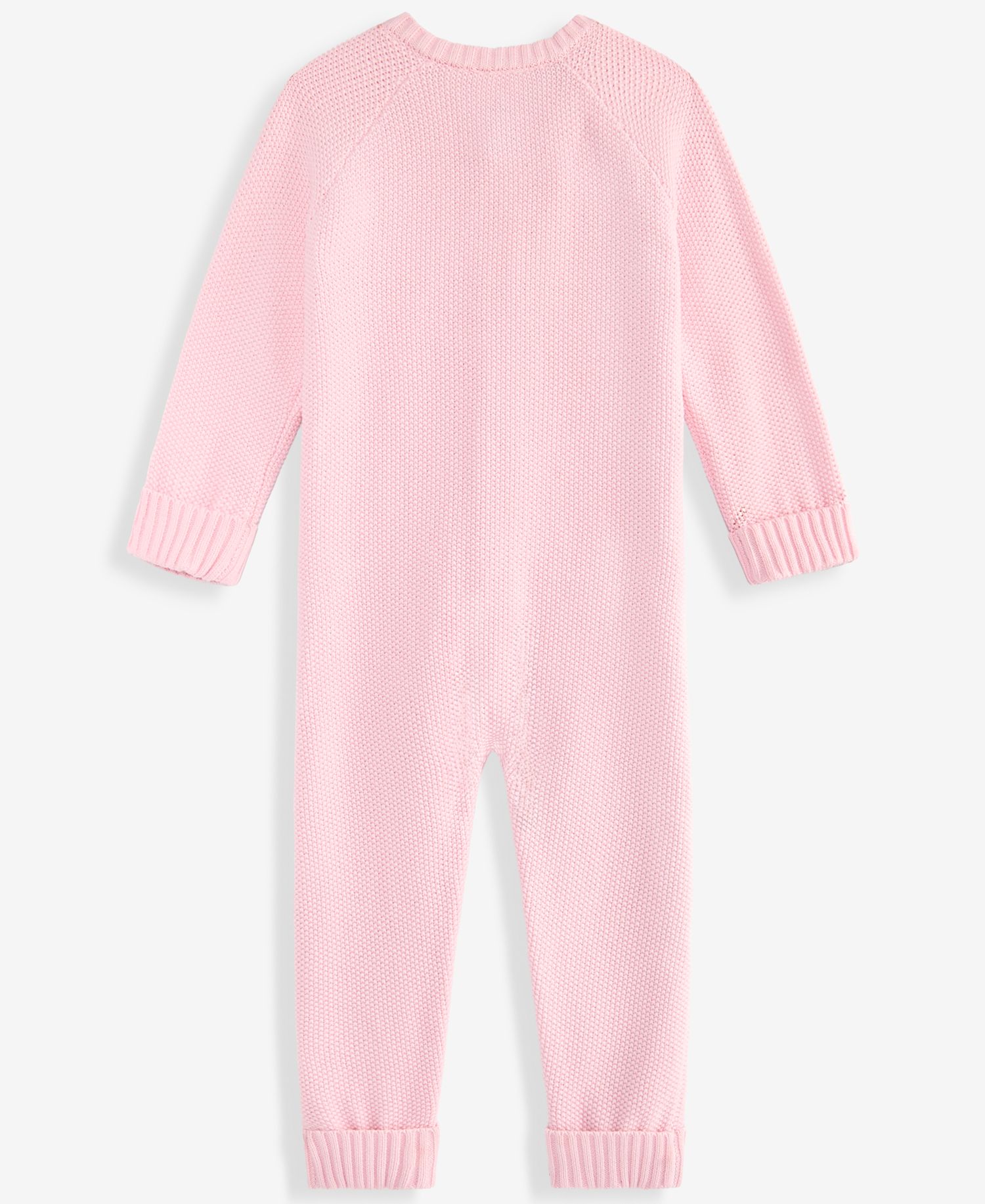 Baby Boys' or Baby Girls' Cotton Long-Sleeve Sweater Romper