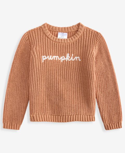 Свитер First Impressions 0M-24M Mix & Match Cotton Pumpkin Sweater для девочек-малышей