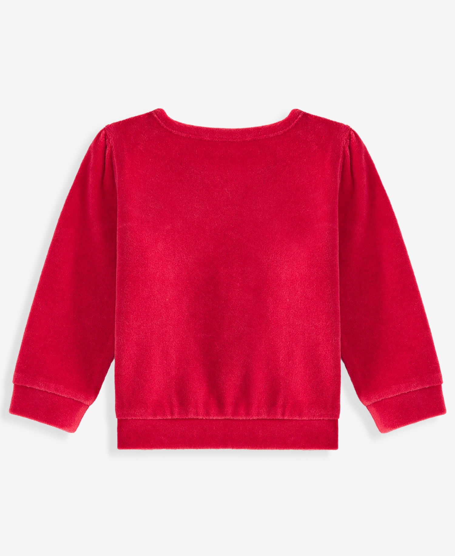 Baby Girls' 3M-24M Mix & Match Long-Sleeve Bows Heart Velour Top