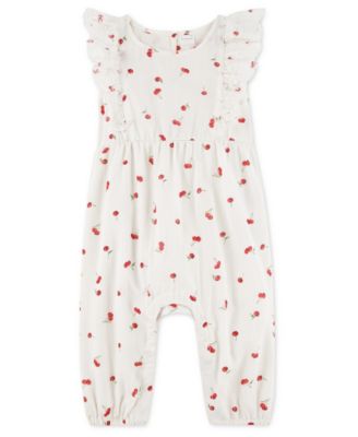 Baby Girls' Sleeveless Jumpsuit
