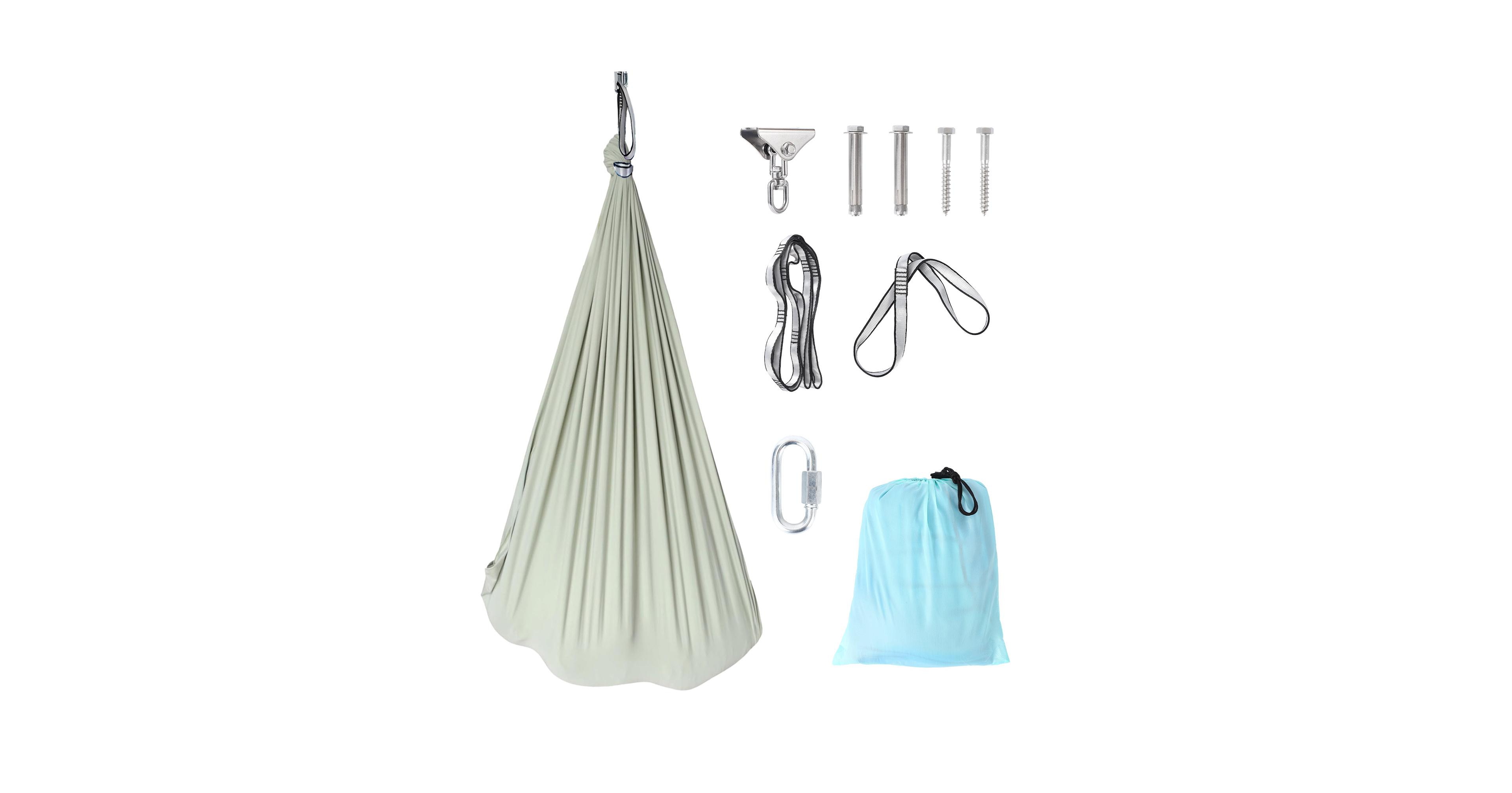 GarveeLife Dual-Layer Sensory Therapy Hammock Swing for Autism and Sensory Needs