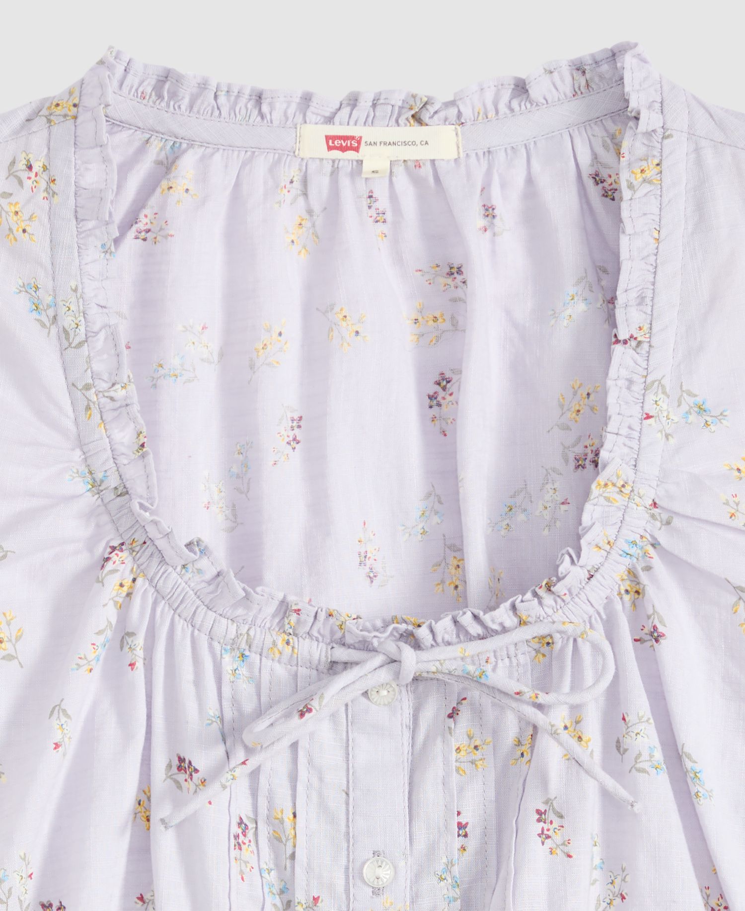 Plus Size Chiara Front Button Short-Sleeve Blouse