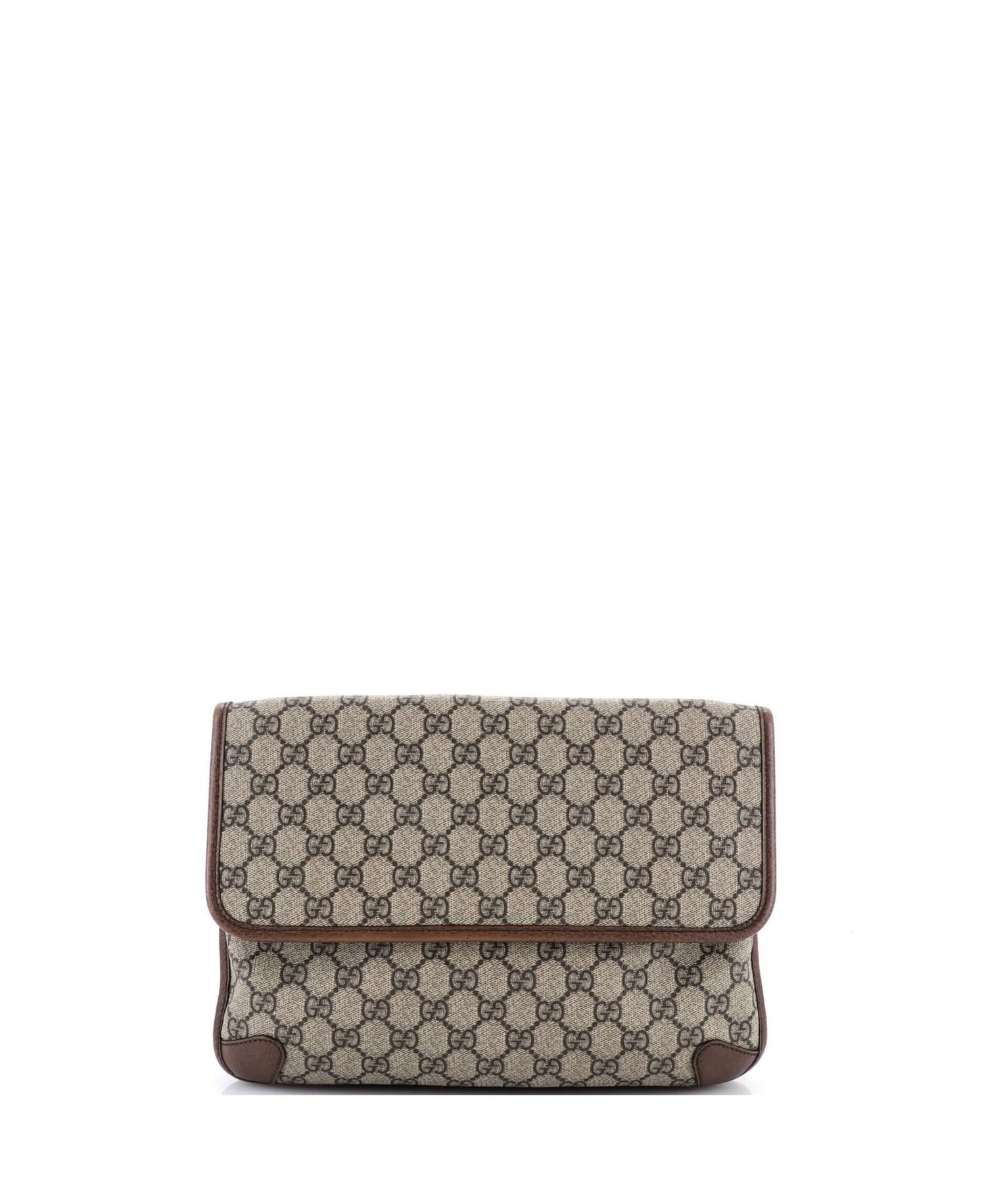 Medium Neo Vintage Flap Messenger GG Coated Canvas