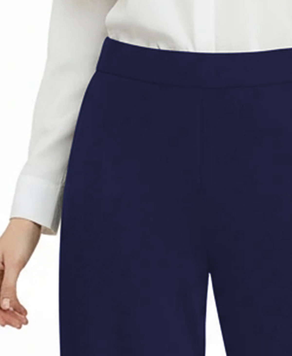 Ny Collection Petite Slim Leg Full-Length Pants