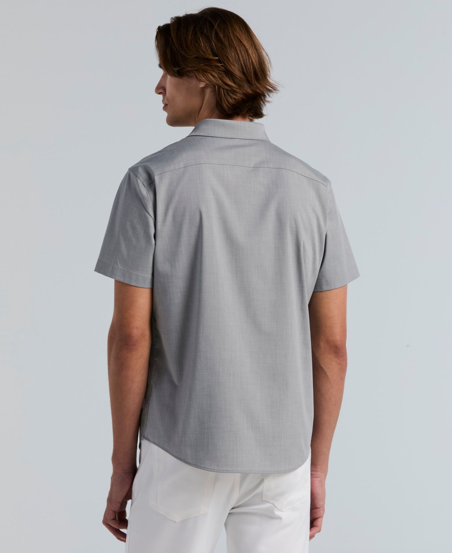 Men's Slim-Fit Short-Sleeve Shirt
