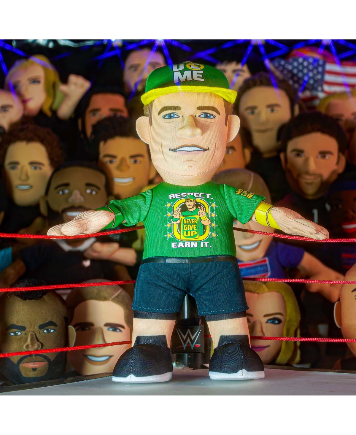 Bleacher Creatures Wwe John Cena Plush Figure - A Wrestling Legend for Play or Display