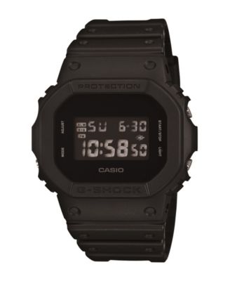 Unisex Japanese Quartz Black Resin Watch 42.8mm