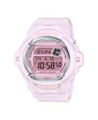Unisex Japanese Quartz Pink Resin Watch 42.6mm