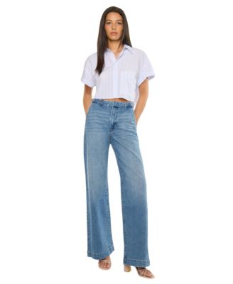 Women's Marnie Ultra High Rise Wide Leg Trouser Jeans