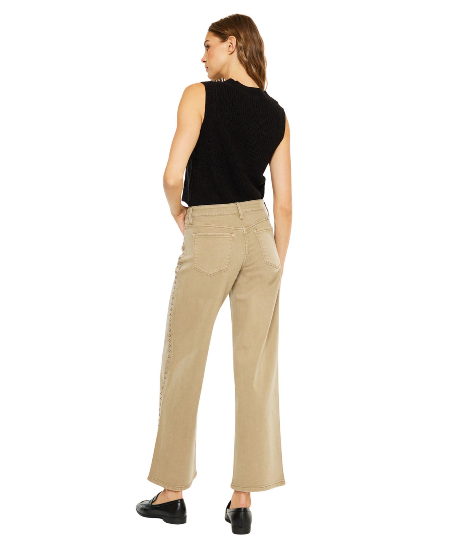 Women's Ellie Mid Rise Wide Leg Jeans