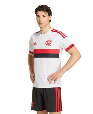 Men's White CR Flamengo 2026 Away Authentic Jersey