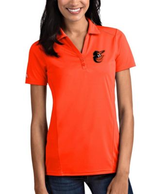 Orange Baltimore Orioles Women's Tribute Polo Shirt