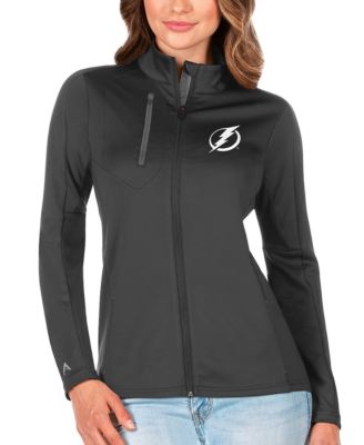Women's Charcoal/Silver Tampa Bay Lightning Generation Full-Zip Pullover Jacket
