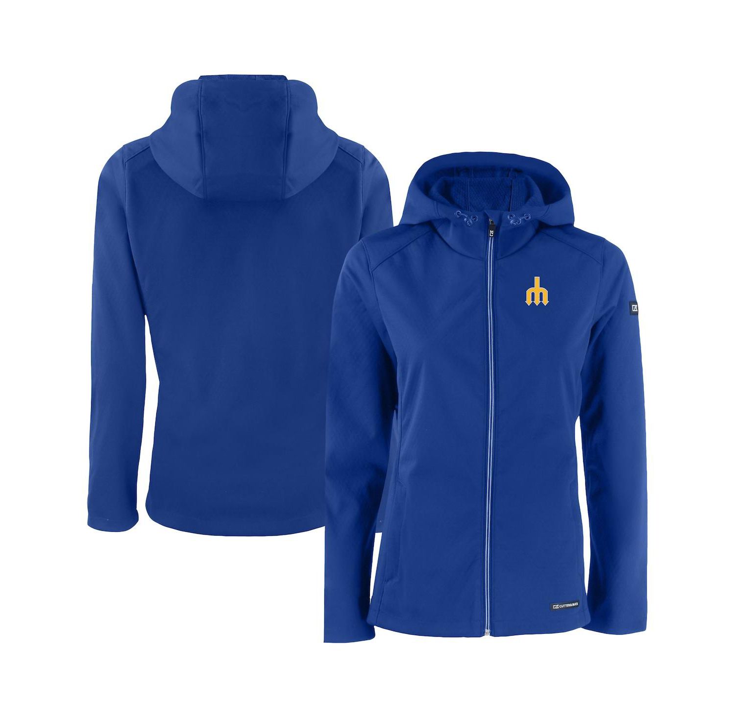 Women's Royal Seattle Mariners Evoke Eco Softshell Full-Zip Jacket