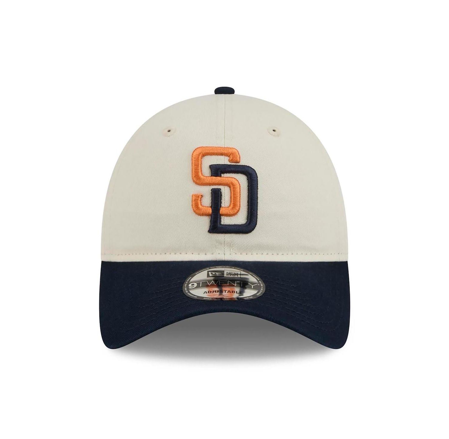 Men's Cream/Obsidian San Diego Padres 2026 City Connect 9TWENTY Adjustable Hat