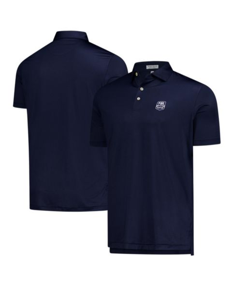 Мужская спортивная рубашка-поло Peter Millar TGL Tesseract, Navy