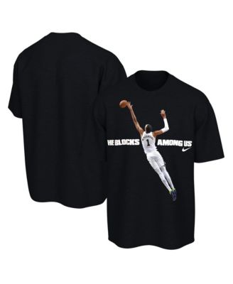 Men's and Women's Victor Wembanyama Black San Antonio Spurs 2025-26 NBA Defensive Player of the Year T-Shirt