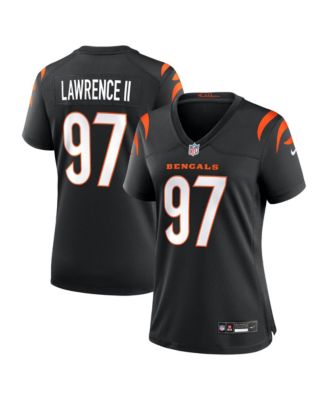 Women's Dexter Lawrence II Black Cincinnati Bengals Game Jersey
