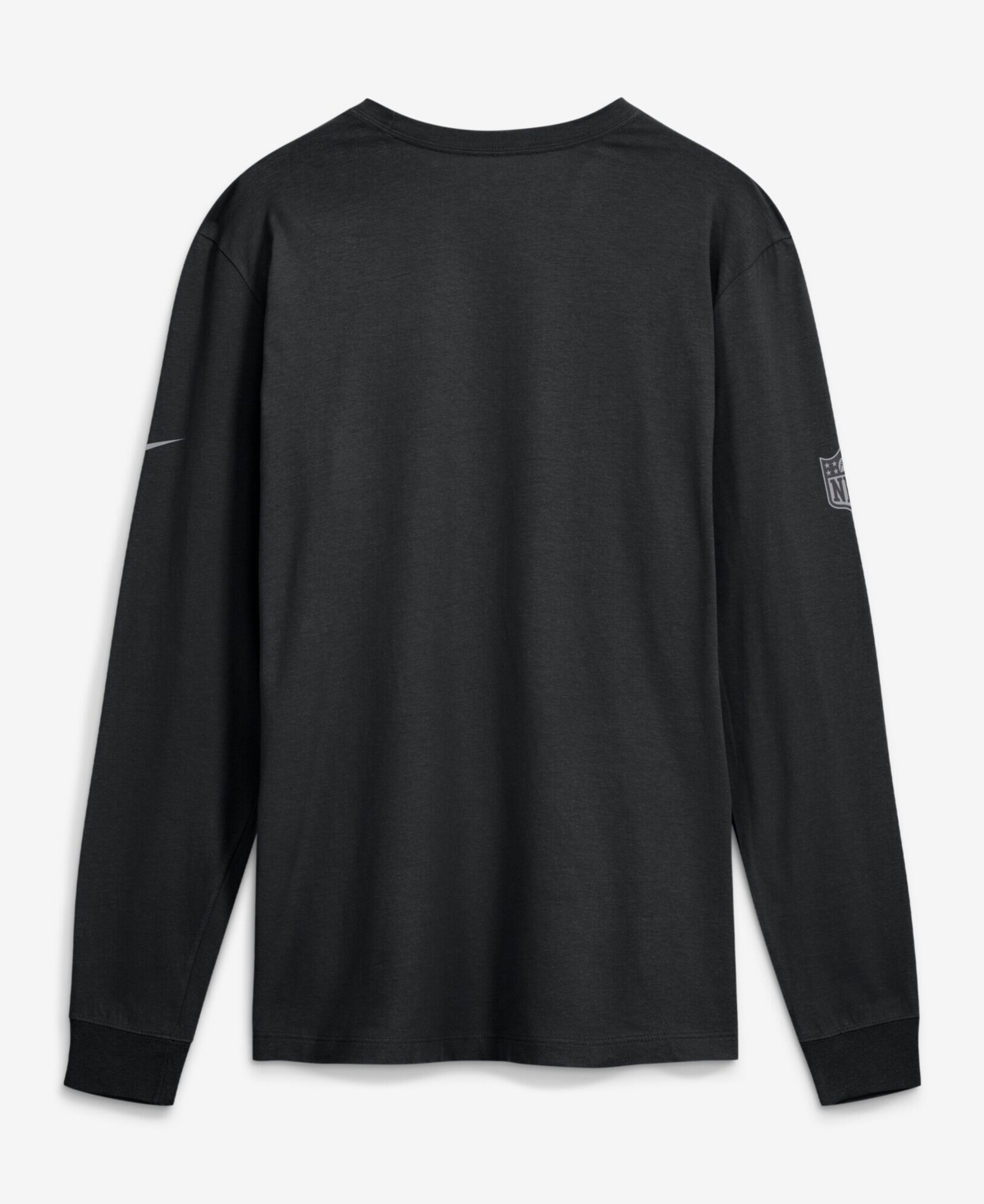 Nike Men's Black Minnesota Vikings Sideline Bold Arch Star Dri-fit Long Sleeve T-Shirt