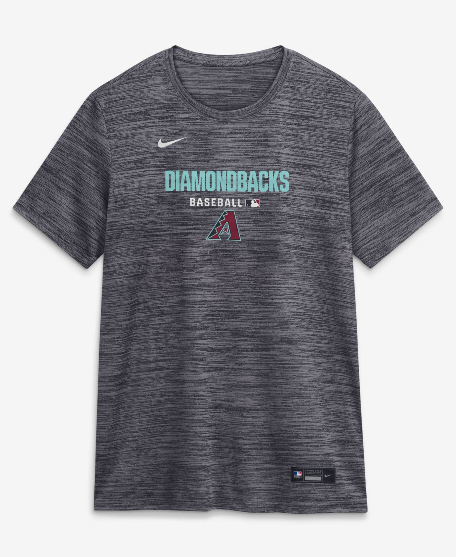 Women's Black Arizona Diamondbacks Authentic Collection Velocity Dri-FIT T-Shirt
