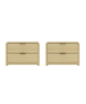 Grace 2-Piece 2-Drawer Nightstands