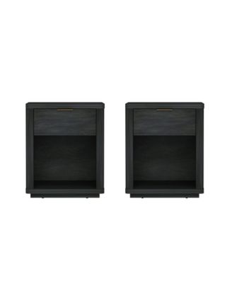 Evelyn 2-Piece 1-Drawer Nightstands