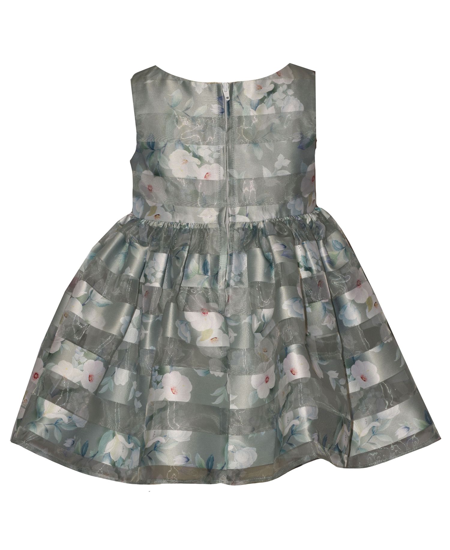 Baby Girls' Shadow Stripe Party Sleeveless Dress