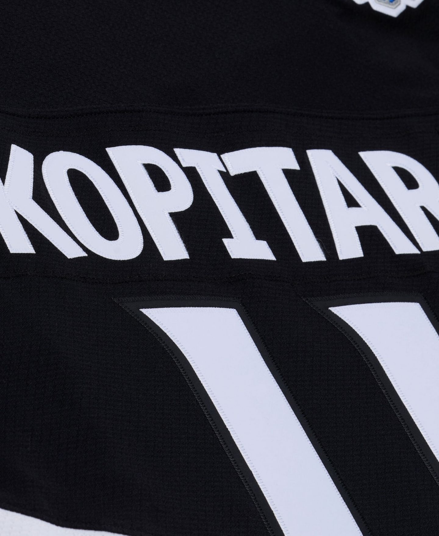 Мужской топ Mitchell & Ness Anze Kopitar Black Los Angeles Kings 2020 Power Play Jersey — фото 4