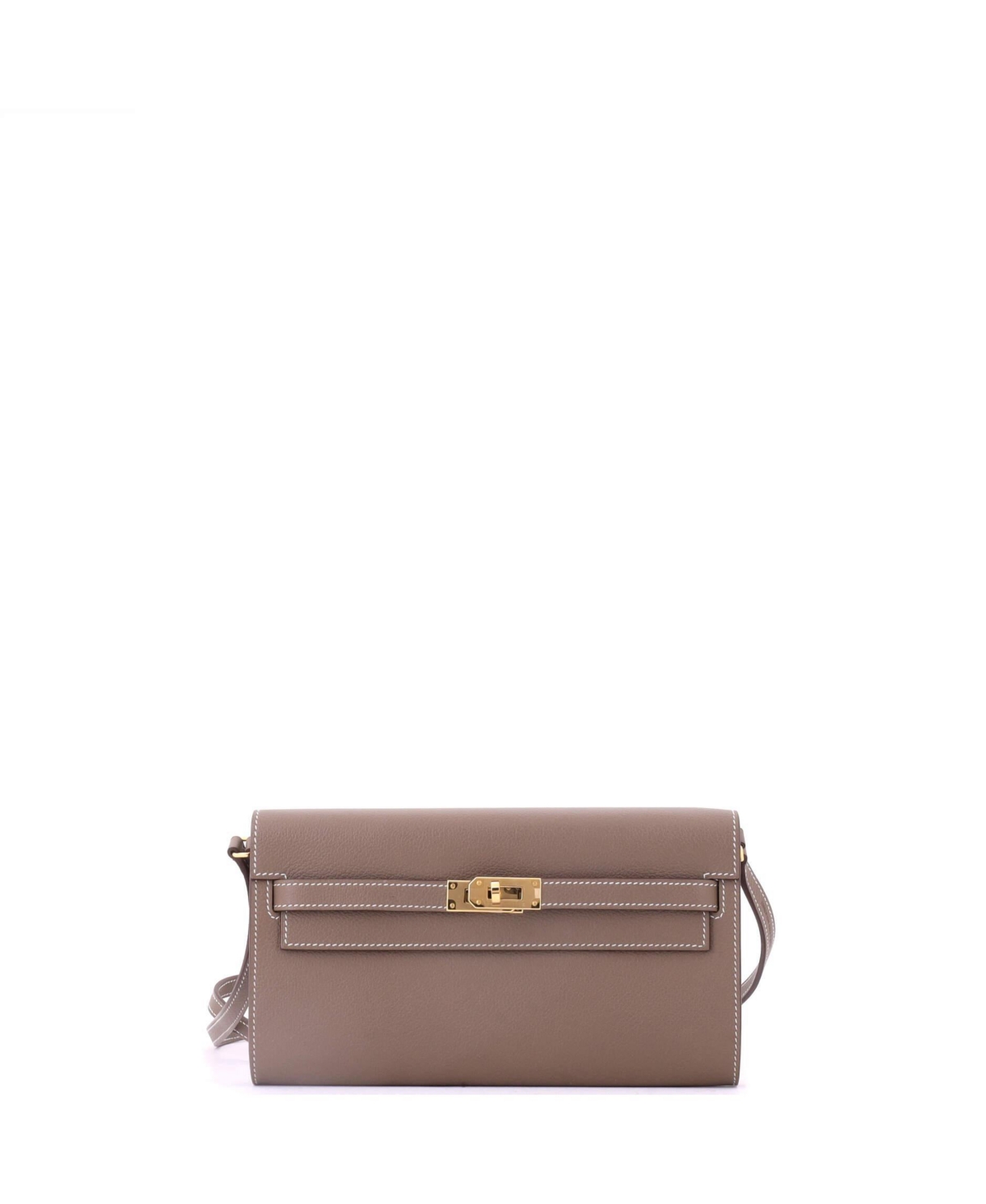 Pre-Owned HERMES Kelly To Go Wallet Evercolor