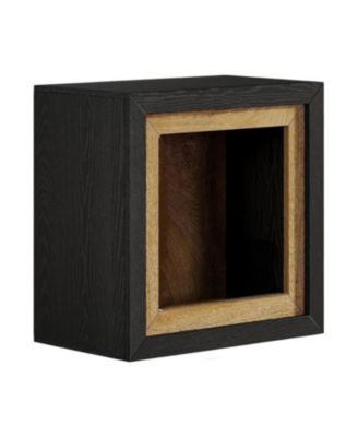 Living Room Modern End Table with Geometric Frame Design