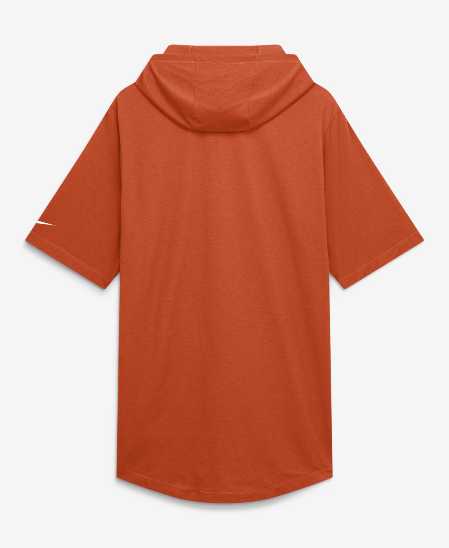 Мужская футболка Nike Orange Chicago Bears Tri-Blend Hooded — фото 3
