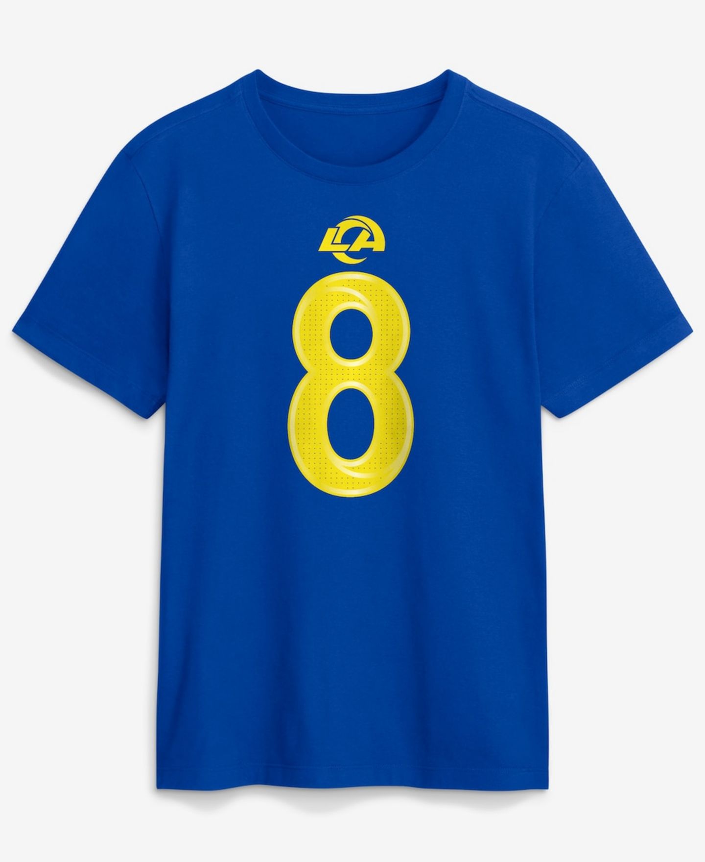 Мужская футболка Nike Jared Verse Royal Los Angeles Rams Name & Number — фото 2