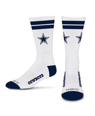 Men's and Women's Dallas Cowboys Stripe Crew Socks