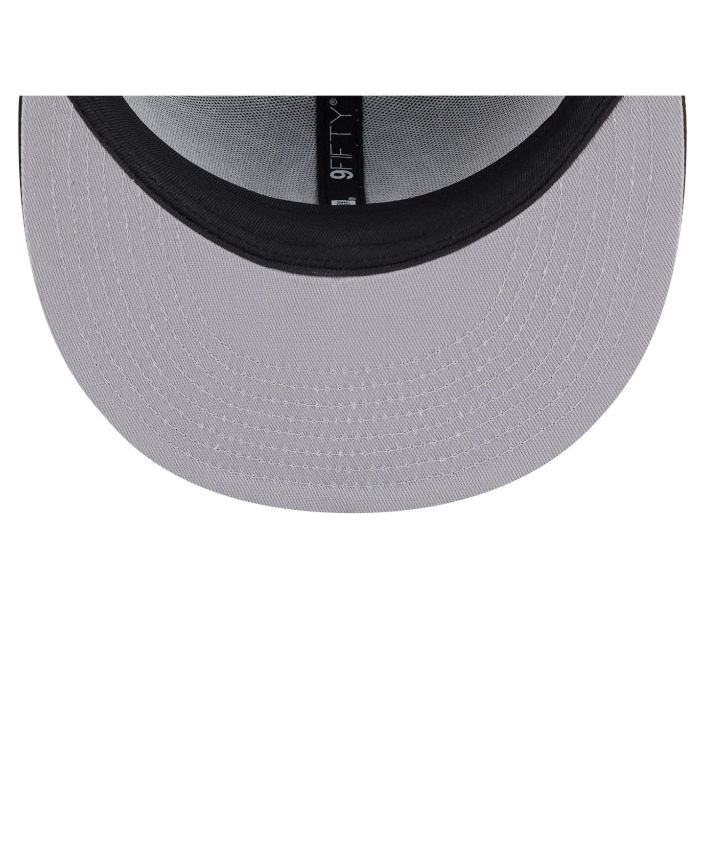 Мужская кепка New Era Black Indianapolis Colts 9FIFTY Snapback Hat — фото 5