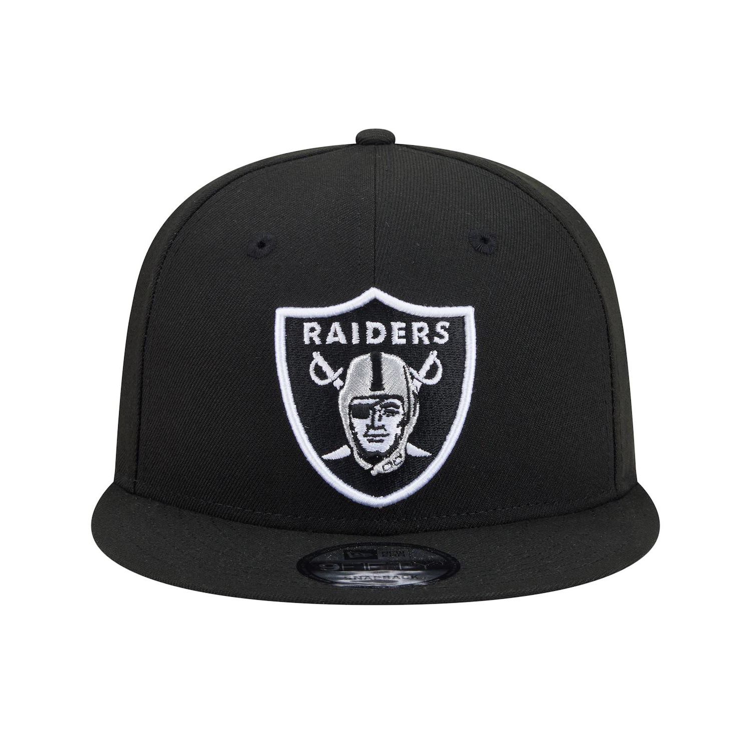 Men's Black Las Vegas Raiders 9FIFTY Snapback Hat