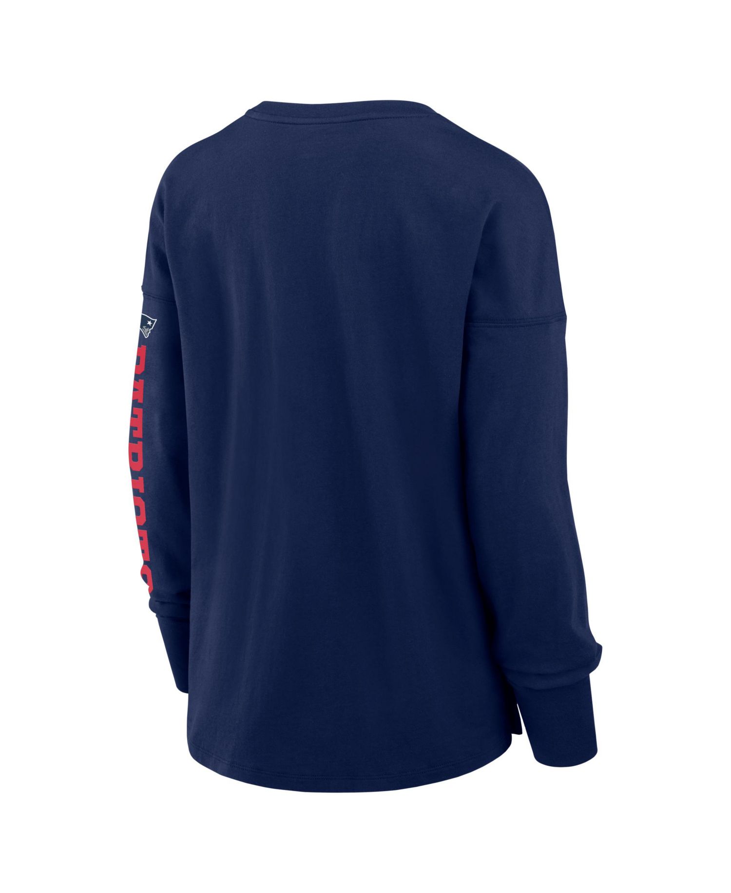 Women's Navy New England Patriots Hometown Legacy Long Sleeve T-Shirt