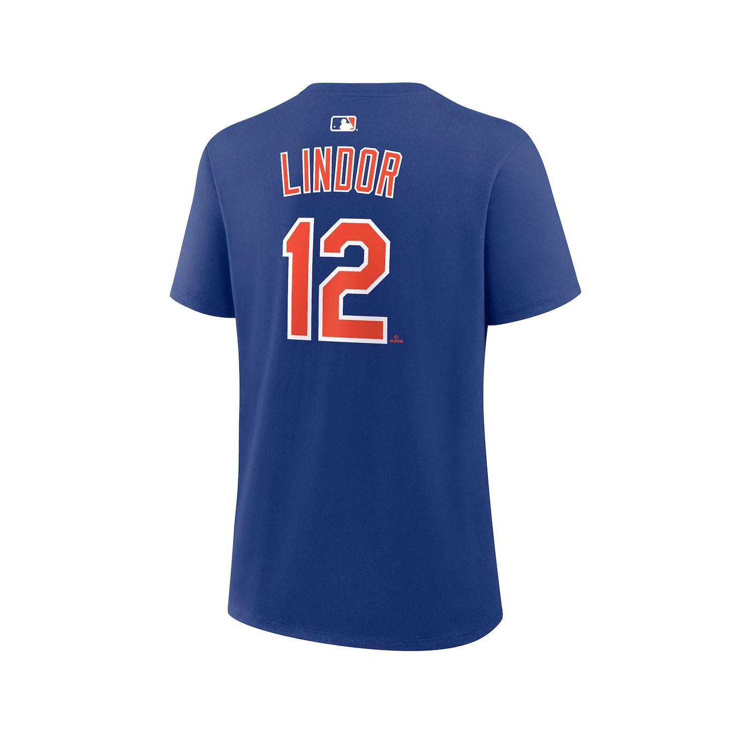 Women's Francisco Lindor Royal New York Mets Name & Number T-Shirt