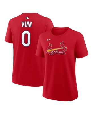 Women's Masyn Winn Red St. Louis Cardinals Name & Number T-Shirt