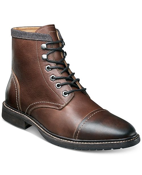Florsheim Men's Indie Cap Toe Boots - All Men's Shoes - Men - Macy's