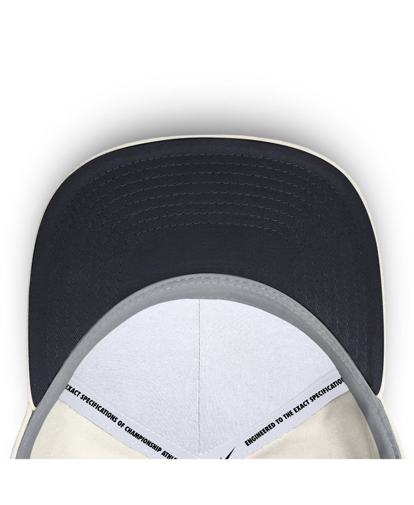 Мужская кепка Nike Cream New York Yankees Cooperstown Rise Adjustable Hat — фото 5