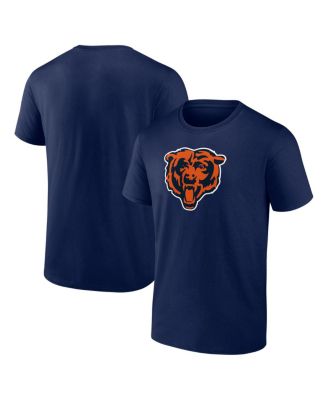 Men's Navy Chicago Bears Primary Logo T-Shirt
