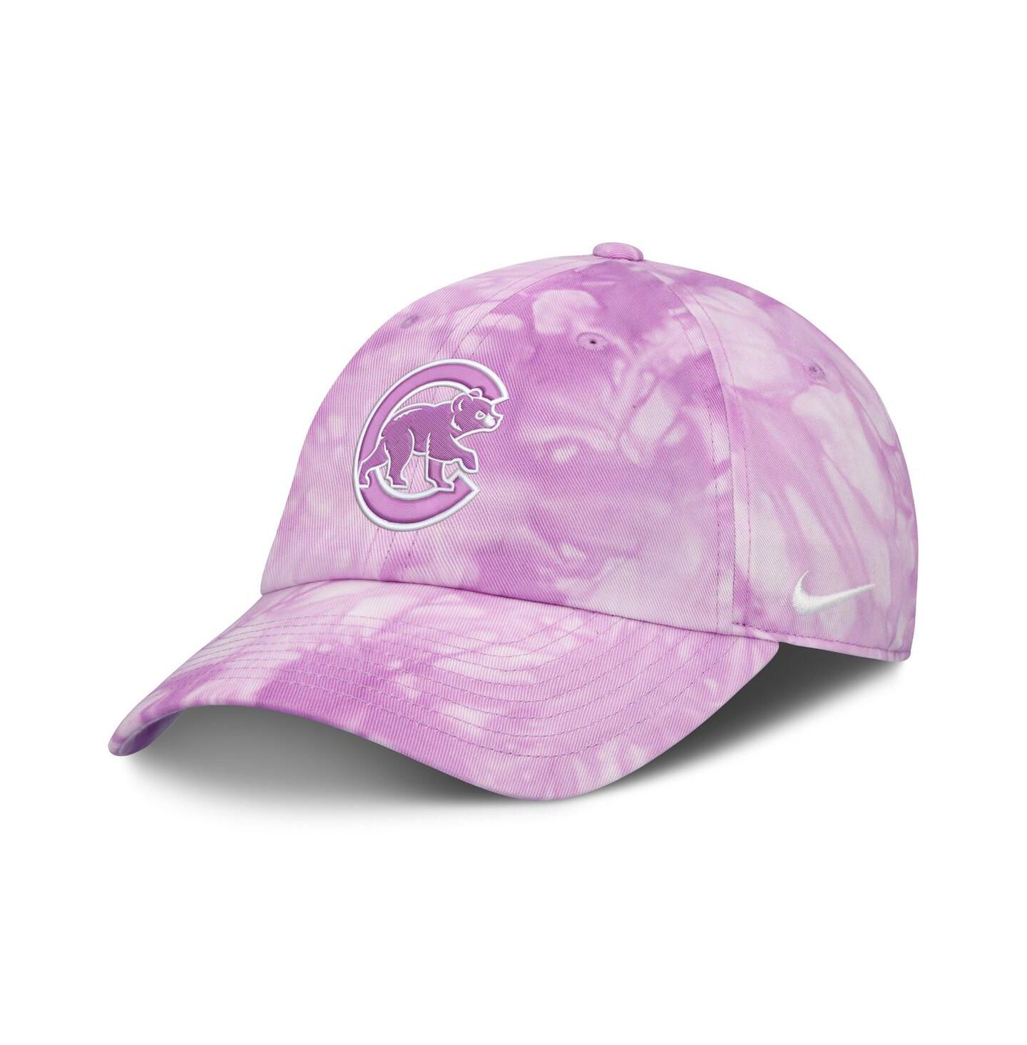 Женская кепка Nike Light Pink Chicago Cubs Mother’s Day Club Adjustable Hat — фото 1