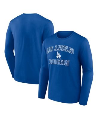 Men's Royal Los Angeles Dodgers Heart Soul Long Sleeve T-Shirt