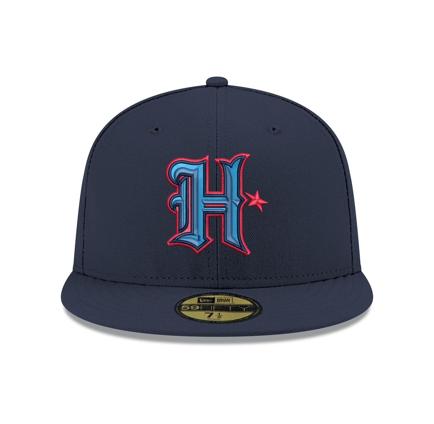 Men's Navy Houston Texans 59FIFTY Fitted Hat