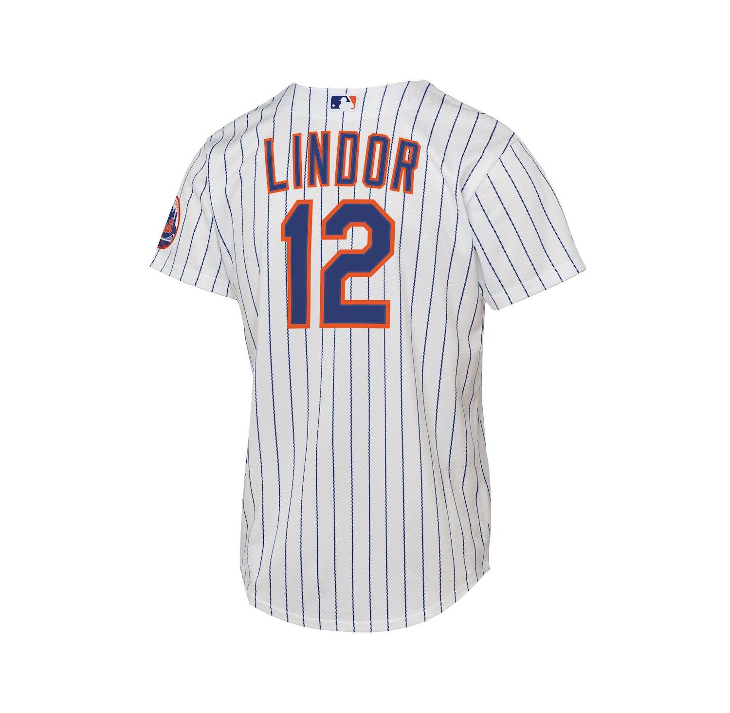 Big Boys and Girls Francisco Lindor White New York Mets Home Stadium Player Jersey