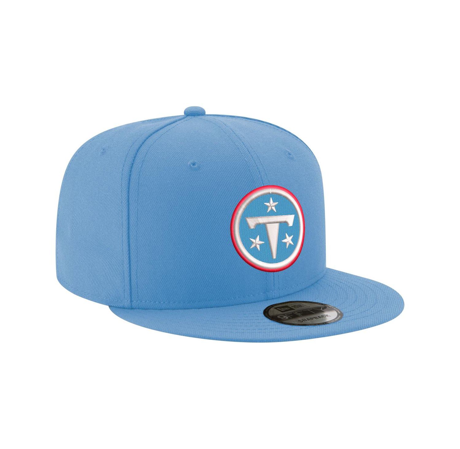 Men's Light Blue Tennessee Titans Primary Logo 9FIFTY Snapback Hat