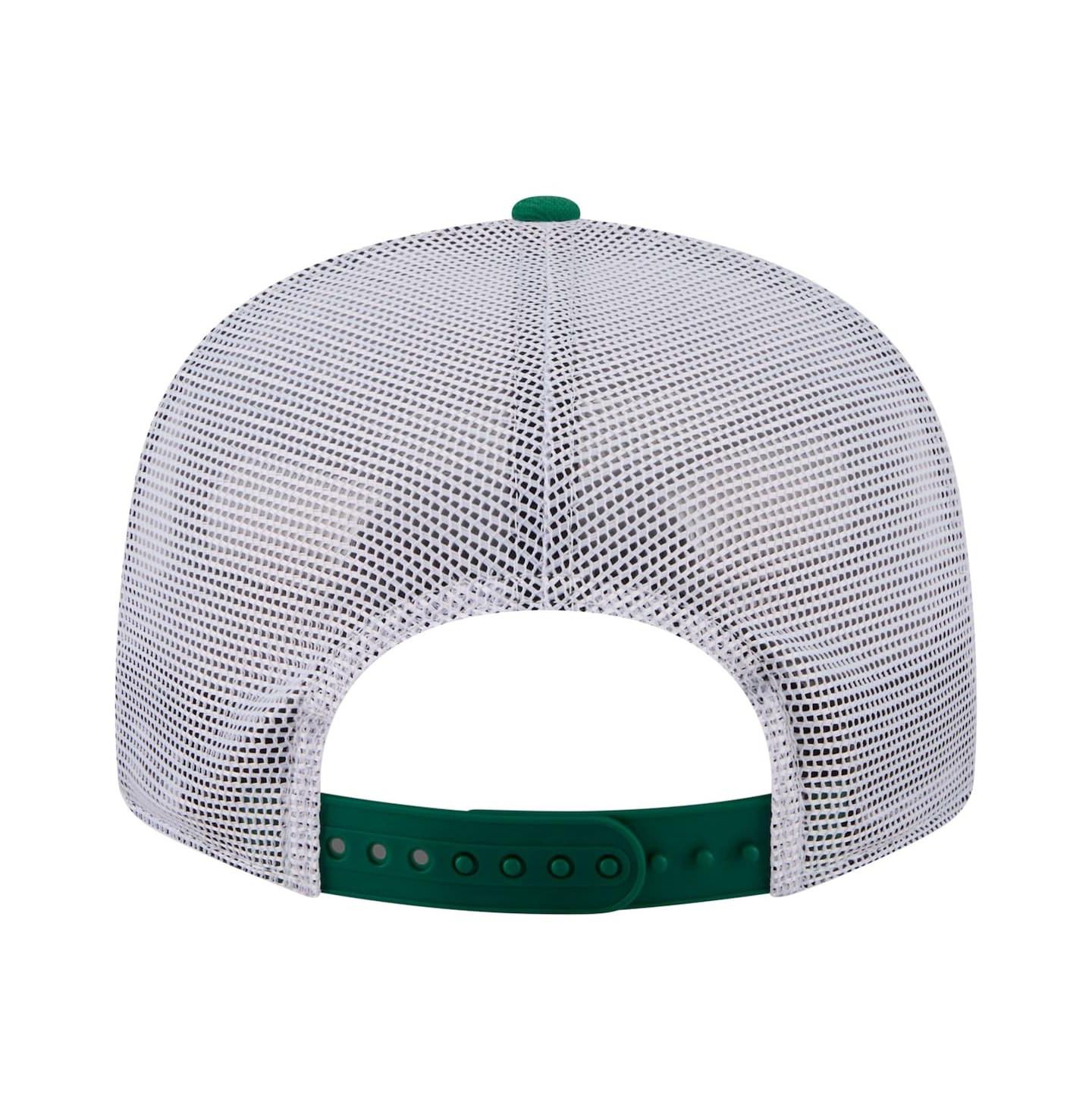 Мужская кепка New Era Kelly Green Philadelphia Eagles Core Team 9FIFTY Trucker Snapback Hat — фото 4