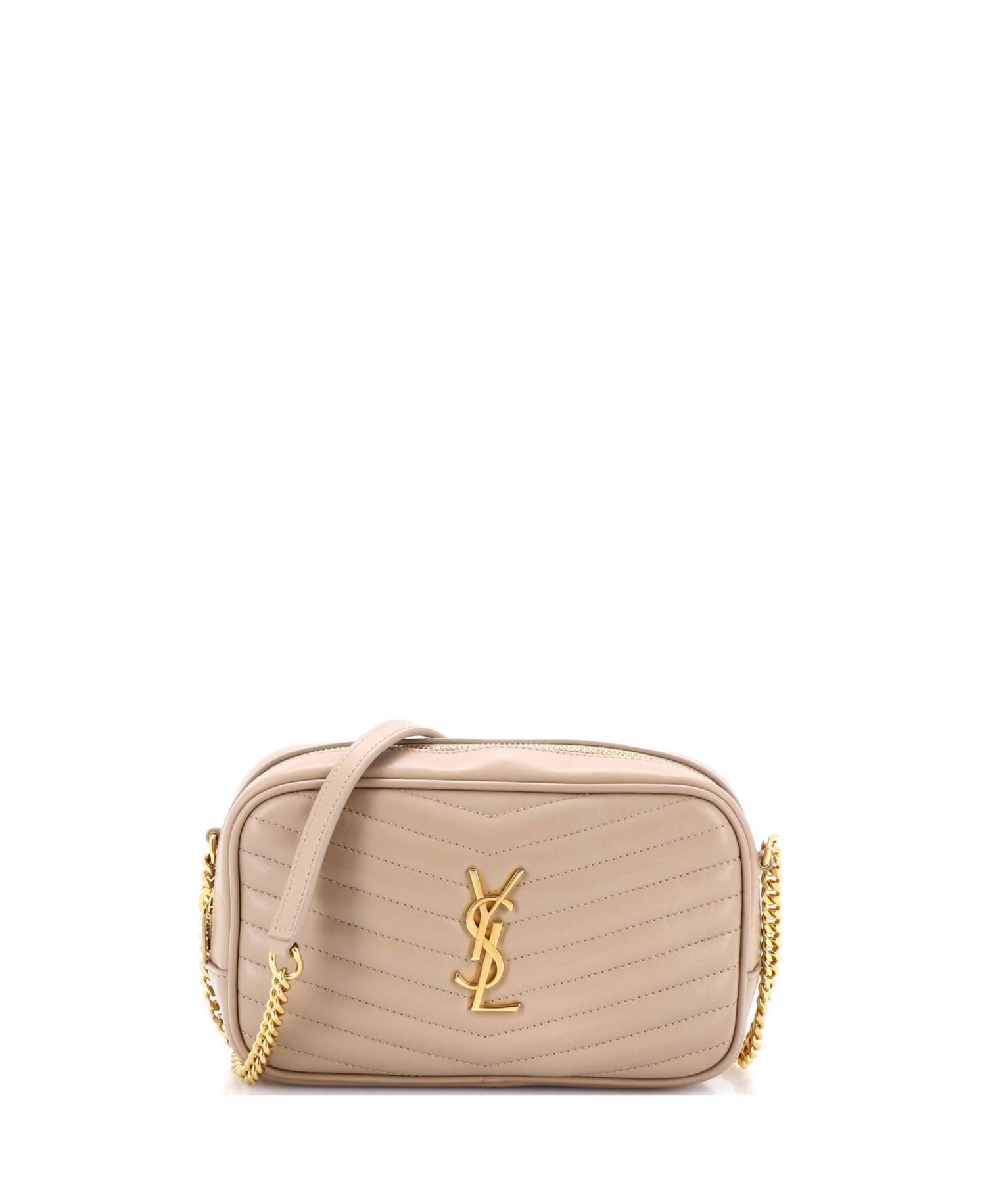 Mini Lou Camera Bag Matelasse Chevron Leather