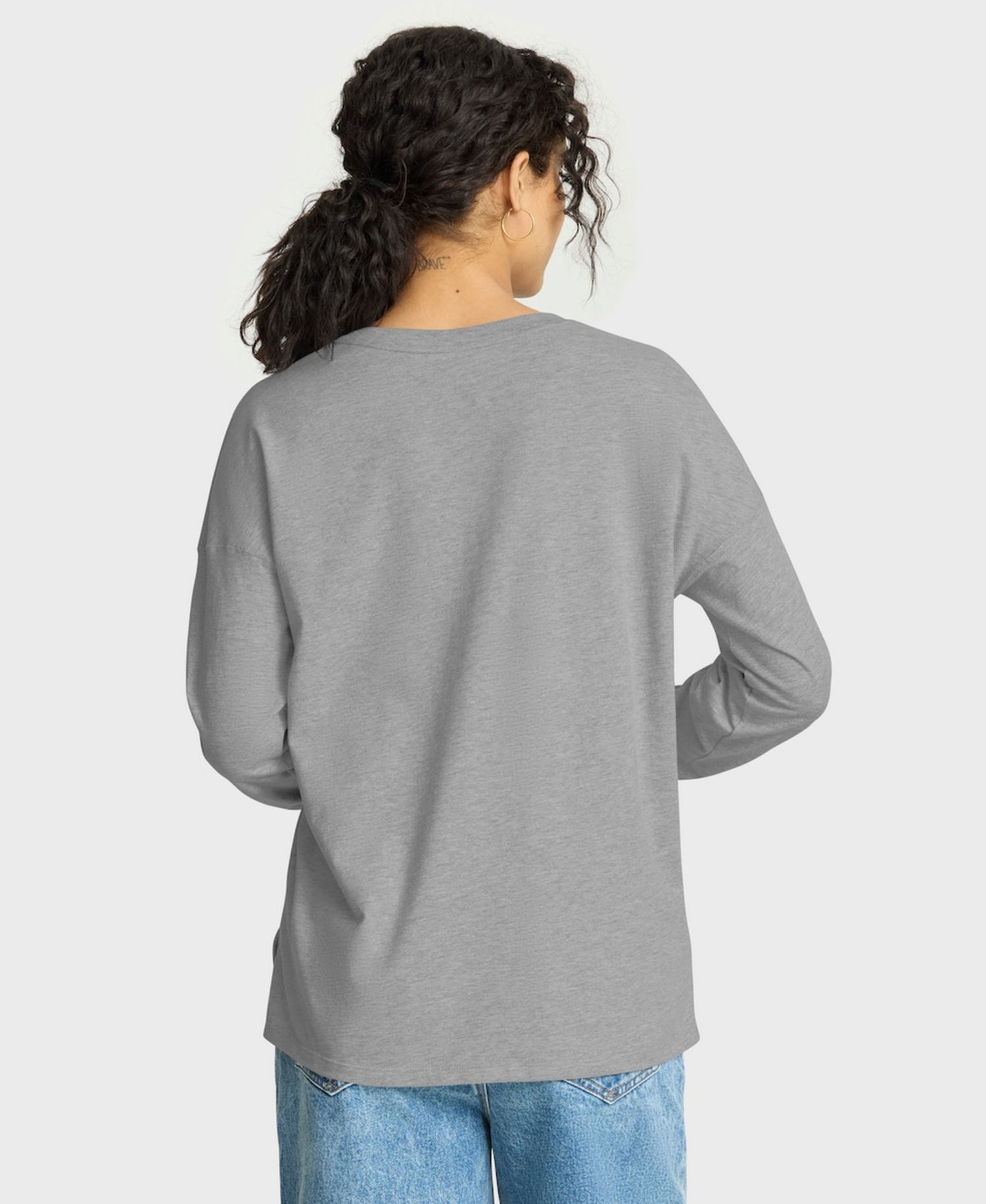 Women's Heather Gray Cleveland Browns Hometown Legacy Long Sleeve T-Shirt